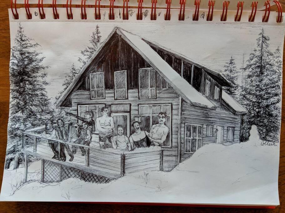 Hot Tub Cool Views: Roaring Creek Cabin ليفينورث المظهر الخارجي الصورة